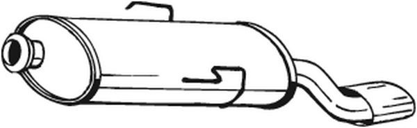 BOSAL Endschalldämpfer