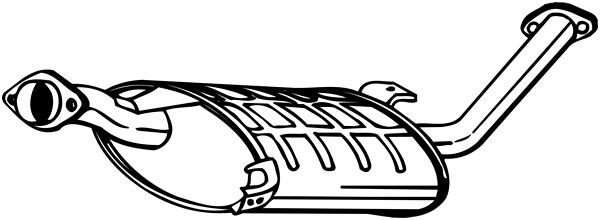 BOSAL Mittelschalldämpfer