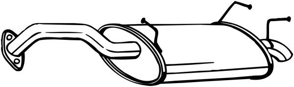 BOSAL Endschalldämpfer