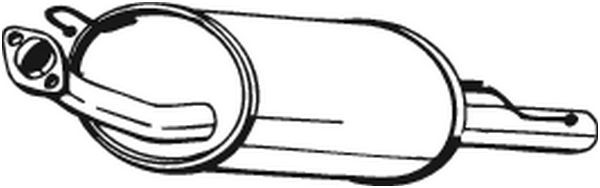 BOSAL Endschalldämpfer