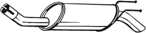 BOSAL Endschalldämpfer