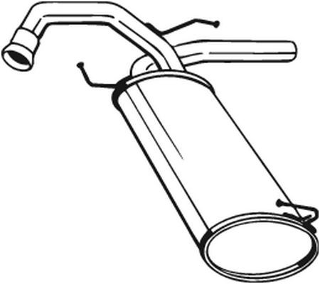 BOSAL Endschalldämpfer