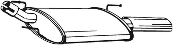 BOSAL Endschalldämpfer