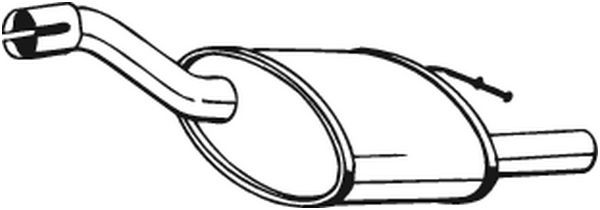 BOSAL Endschalldämpfer