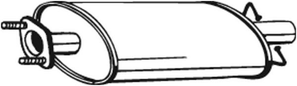 BOSAL Mittelschalldämpfer