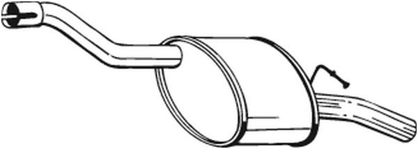BOSAL Endschalldämpfer