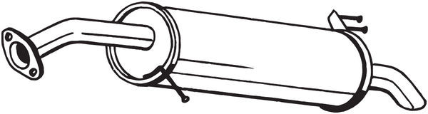 BOSAL Endschalldämpfer