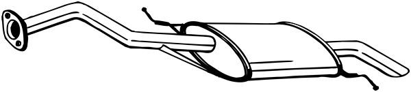 BOSAL Endschalldämpfer