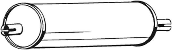 BOSAL Mittelschalldämpfer