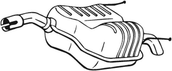 BOSAL Endschalldämpfer