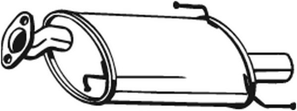 BOSAL Endschalldämpfer