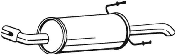 BOSAL Endschalldämpfer