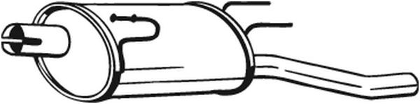 BOSAL Endschalldämpfer