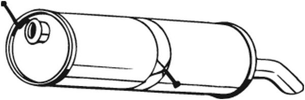 BOSAL Endschalldämpfer