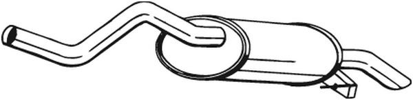 BOSAL Endschalldämpfer