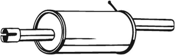 BOSAL Endschalldämpfer