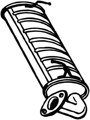 BOSAL Endschalldämpfer