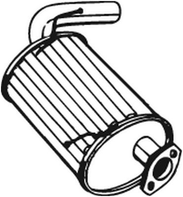 BOSAL Endschalldämpfer