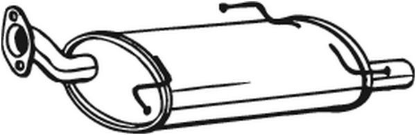 BOSAL Endschalldämpfer