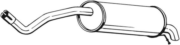 BOSAL Endschalldämpfer