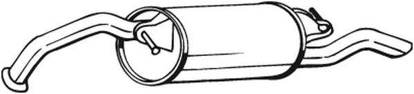 BOSAL Endschalldämpfer