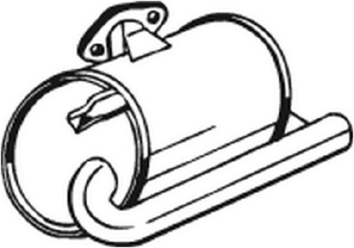 BOSAL Endschalldämpfer