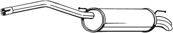 BOSAL Endschalldämpfer