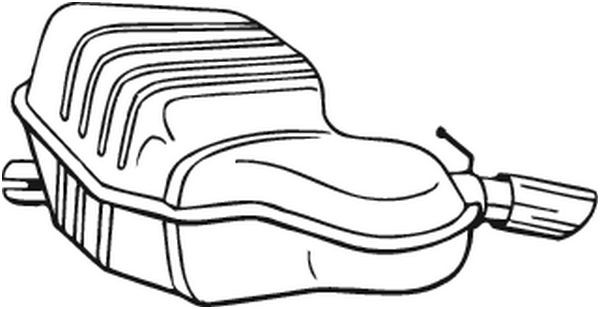 BOSAL Endschalldämpfer