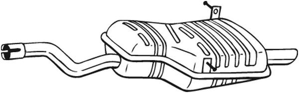 BOSAL Endschalldämpfer