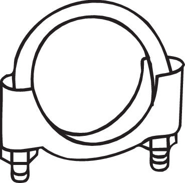 BOSAL Klemmstück, Abgasanlage BOSAL Klemmstück, Abgasanlage