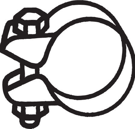 BOSAL Klemmstück, Abgasanlage