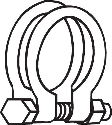 BOSAL Klemmstück, Abgasanlage BOSAL Klemmstück, Abgasanlage