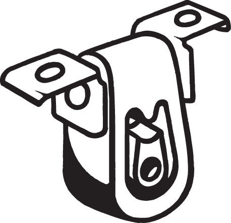 BOSAL Gummistreifen, Abgasanlage