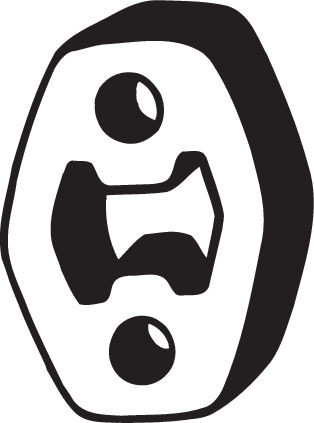 BOSAL Gummistreifen, Abgasanlage