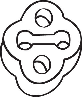 BOSAL Gummistreifen, Abgasanlage