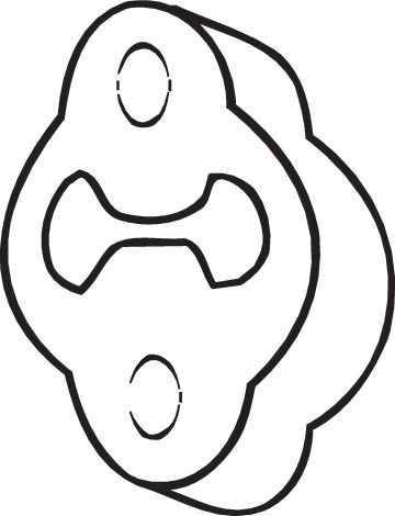 BOSAL Gummistreifen, Abgasanlage