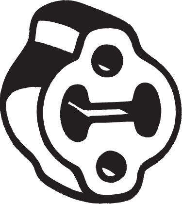 BOSAL Gummistreifen, Abgasanlage