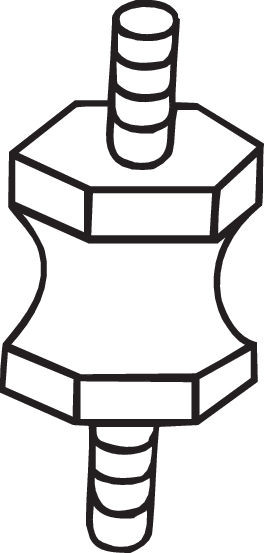 BOSAL Gummistreifen, Abgasanlage