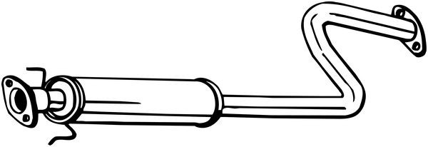 BOSAL Mittelschalldämpfer