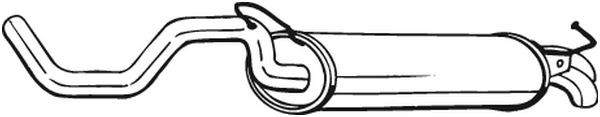 BOSAL Endschalldämpfer