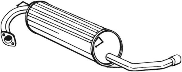 BOSAL Endschalldämpfer