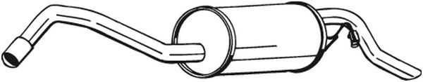 BOSAL Endschalldämpfer