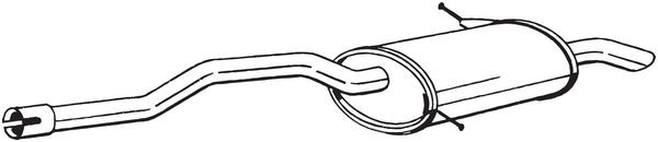 BOSAL Endschalldämpfer