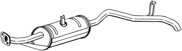 BOSAL Endschalldämpfer