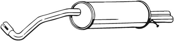 BOSAL Endschalldämpfer