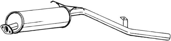 BOSAL Endschalldämpfer