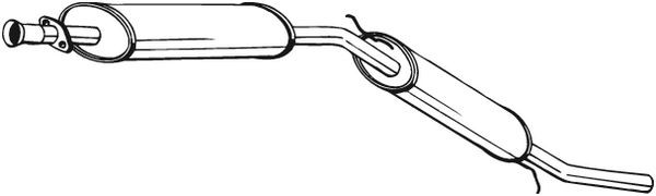 BOSAL Endschalldämpfer