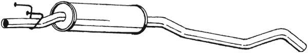 BOSAL Mittelschalldämpfer