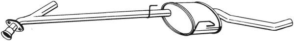 BOSAL Mittelschalldämpfer