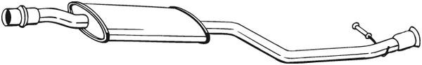 BOSAL Mittelschalldämpfer